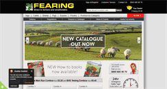 Desktop Screenshot of fearing.co.uk